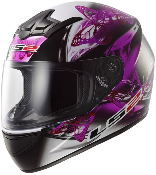 Moto Helmet Purple